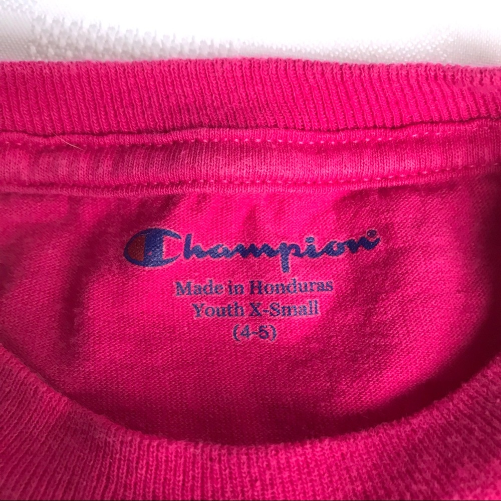 3 for $15 Rock & Roll Hall of Fame Kids Champion Pink Tshirt Short Sleeve Top - Picture 5 of 5